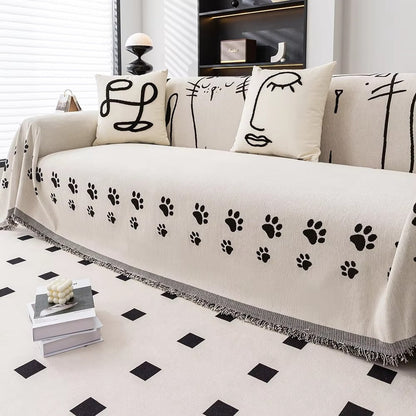 Nora Bankhoes - Chenille, Kattenpootdesign, Scandinavische Stijl 1