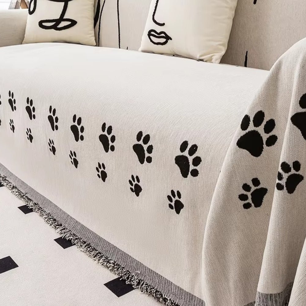 Nora Bankhoes - Chenille, Kattenpootdesign, Scandinavische Stijl 3