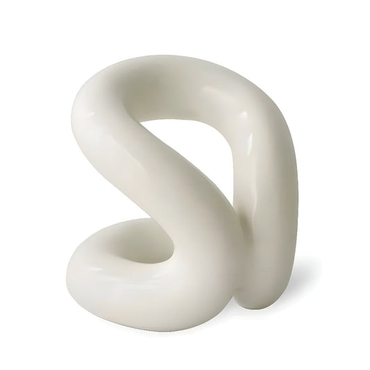 Nora Ceramic Holder - Modern Design with Rope Knot 0