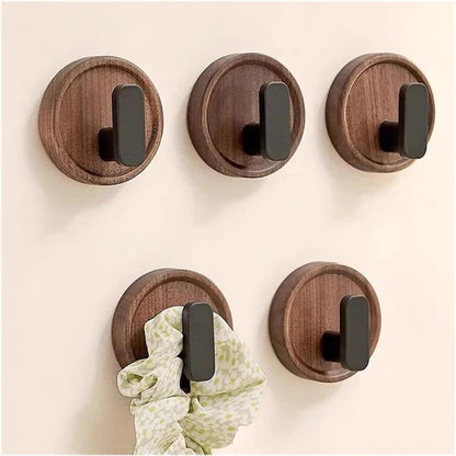 Nora Muurhaak - Massief Walnoothout, Scandinavisch Minimalistisch Design 1