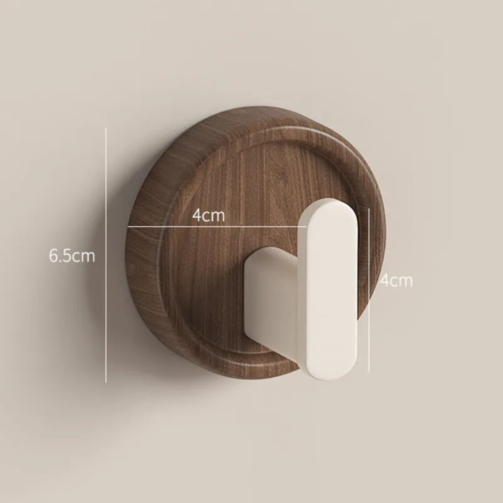Nora Muurhaak - Massief Walnoothout, Scandinavisch Minimalistisch Design 4