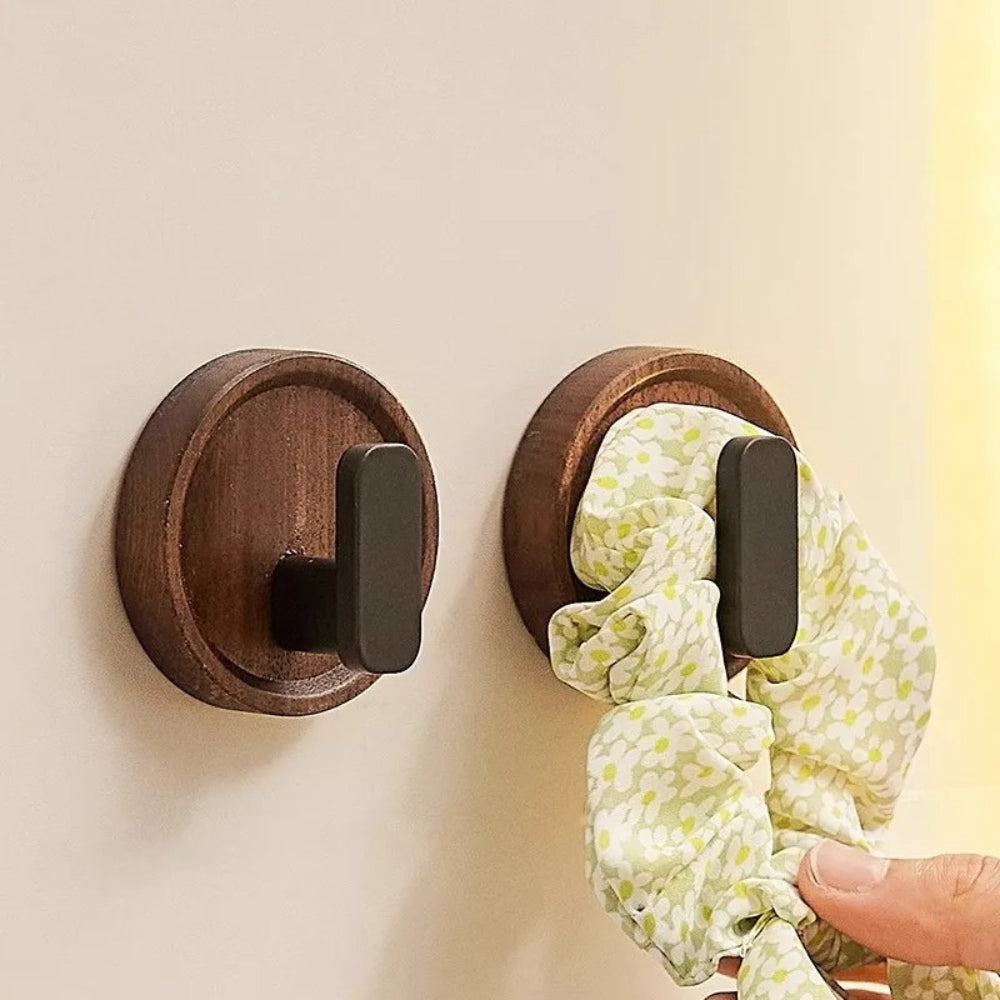 Nora Muurhaak - Massief Walnoothout, Scandinavisch Minimalistisch Design 8