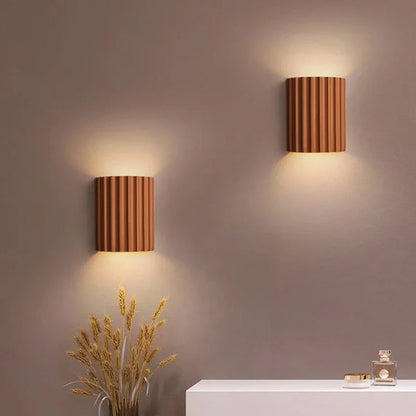 Nora Wandlamp Zwart - Hars, Scandinavisch Design, Sfeervolle Muurlamp 3