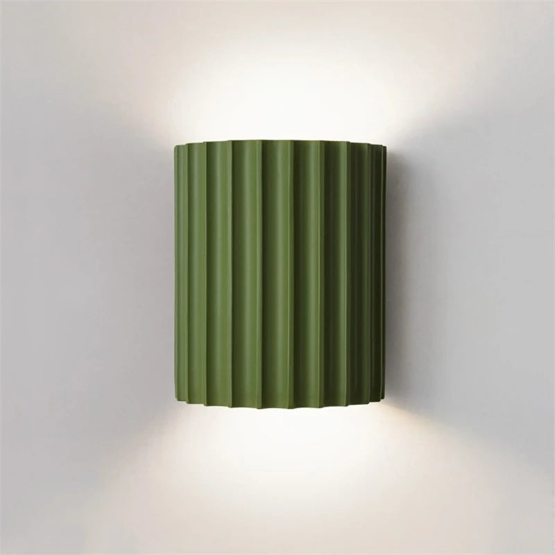Nora Wandlamp Zwart - Hars, Scandinavisch Design, Sfeervolle Muurlamp 7