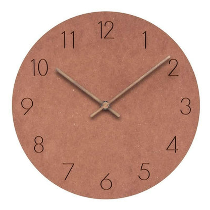Nordilo Wandklok - Natuurlijk Hout, Minimalistisch Design 9