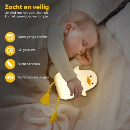 DroomGloed™ – Zacht Dimbaar Nachtlampje – Knuffelbaar Sfeerlampje Kinderen