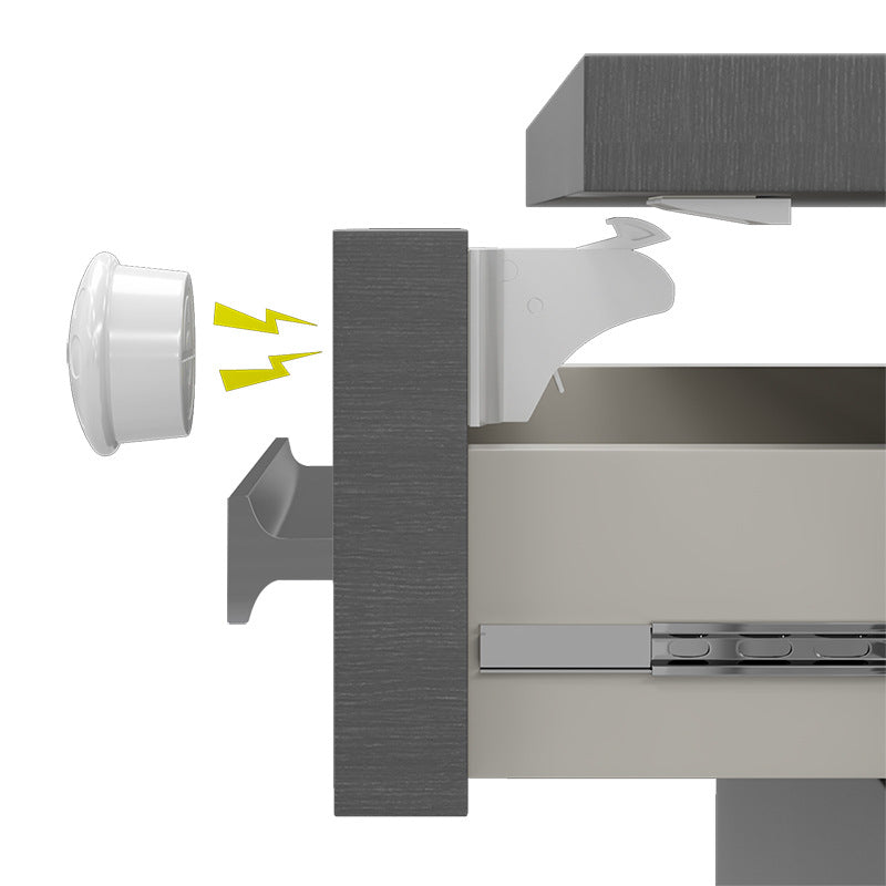 SafeMag™ – Onzichtbare Magnetische Beveiliging – Kinderproof Slotset