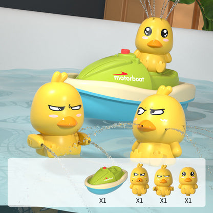 SplashDuck™ – Badeentjes met sproeien - Badspeelgoed