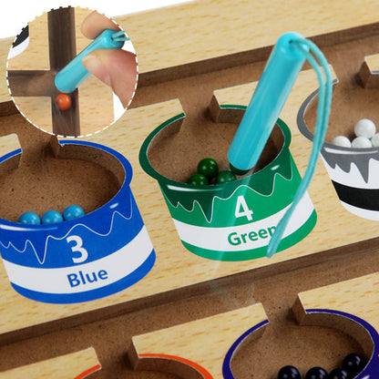 MagnaTrail™ – Montessori Magnetisch Doolhof – Educatief Motoriekspel