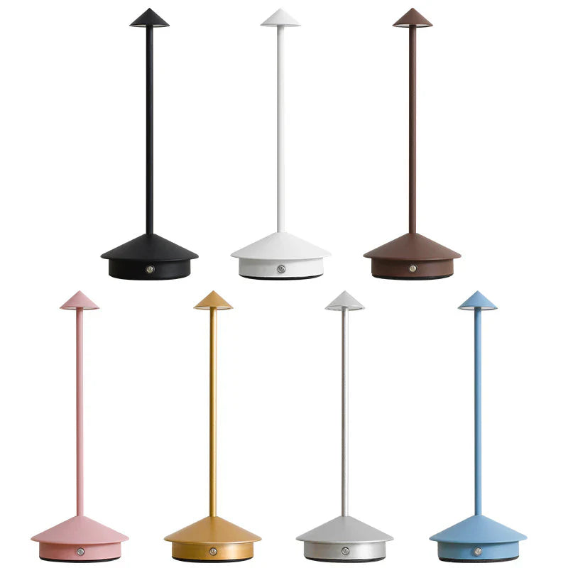 TouchGlowLite™ – Dimbare LED Tafellamp met Touch – Draadloos Oplaadbare Sfeerlamp