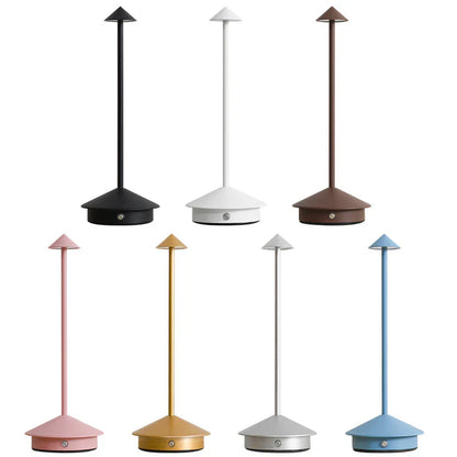 TouchGlowLite™ – Dimbare LED Tafellamp met Touch – Draadloos Oplaadbare Sfeerlamp