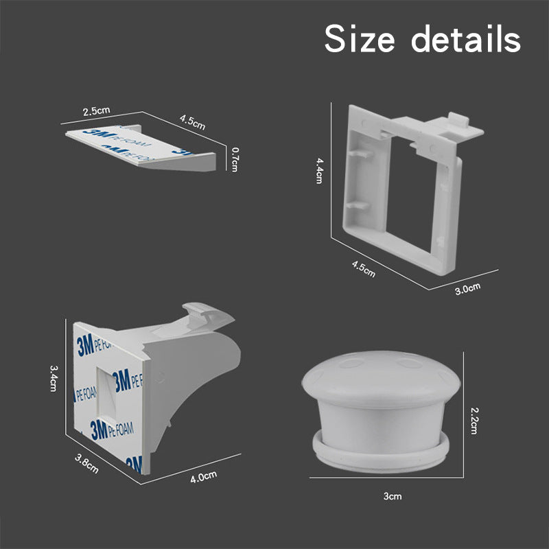 SafeMag™ – Onzichtbare Magnetische Beveiliging – Kinderproof Slotset