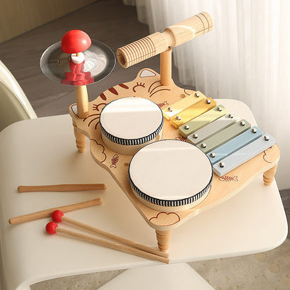 RhythmPals™ – Houten Muziekinstrumentenset – Creatief Educatief Speelgoed
