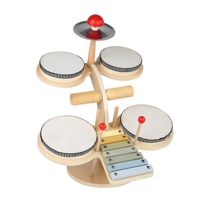 RhythmPals™ – Houten Muziekinstrumentenset – Creatief Educatief Speelgoed