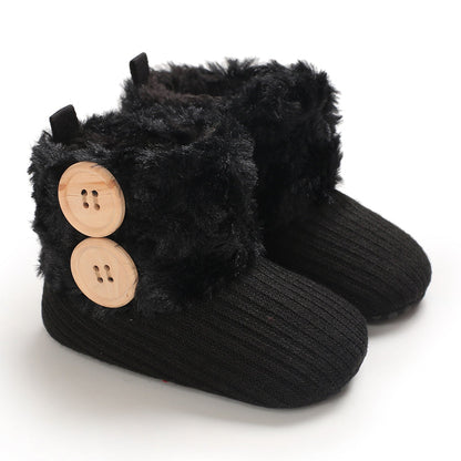 SnugPaws™ – Warme Winterschoenen met Antislip Zool – Baby Schoenen