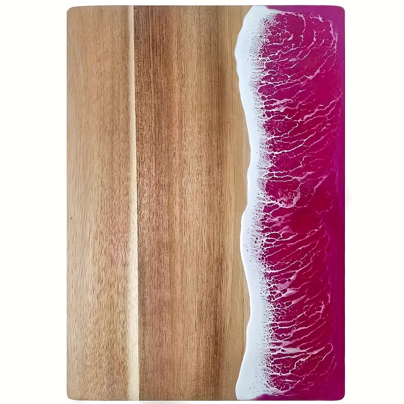 Oceana Snijplank - Houten Acaciahout met Harsinleg, Multifunctioneel 6
