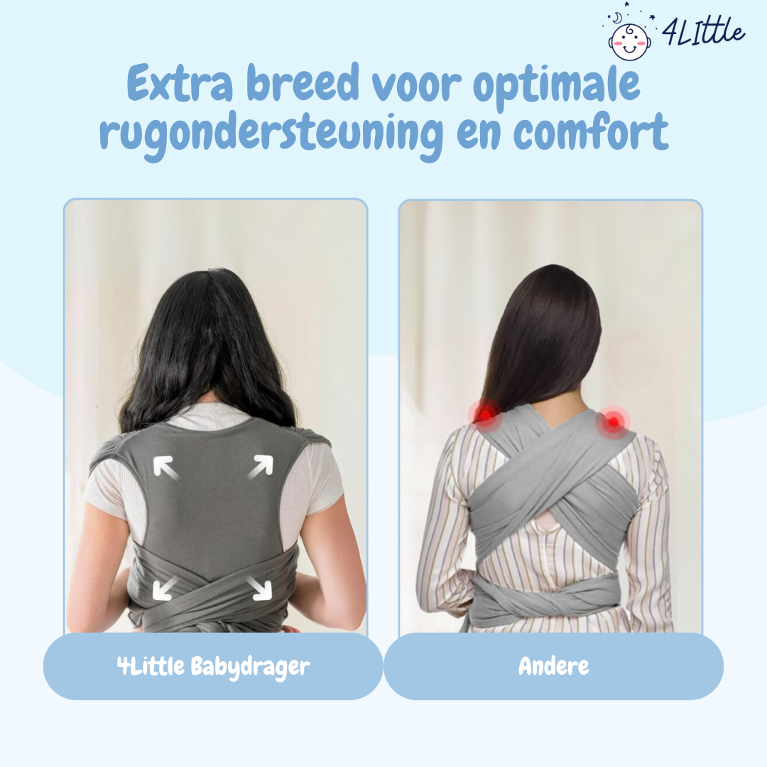 BabyCarrier™  Rugondersteunende Baby Draagdoek