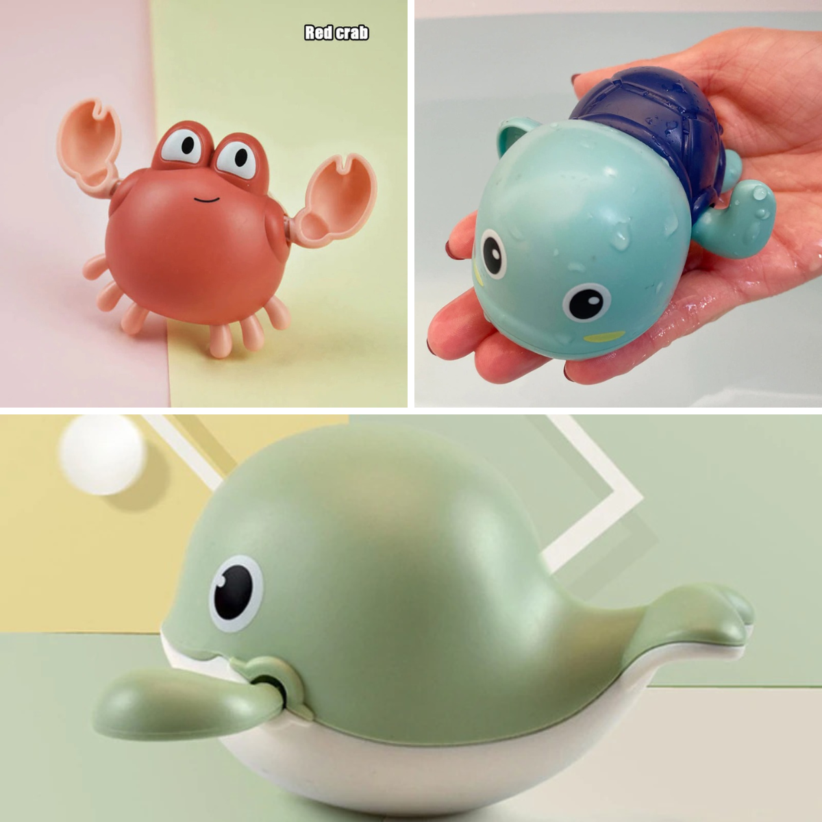 Bad Vriendjes™ - Eindeloos plezier in bad! - Zwemmende zeedieren