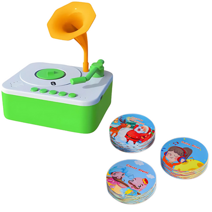 MelodyTales™ – Interactieve Verhalen- & Muziekgrammofoon – Creatief Leren voor Kinderen