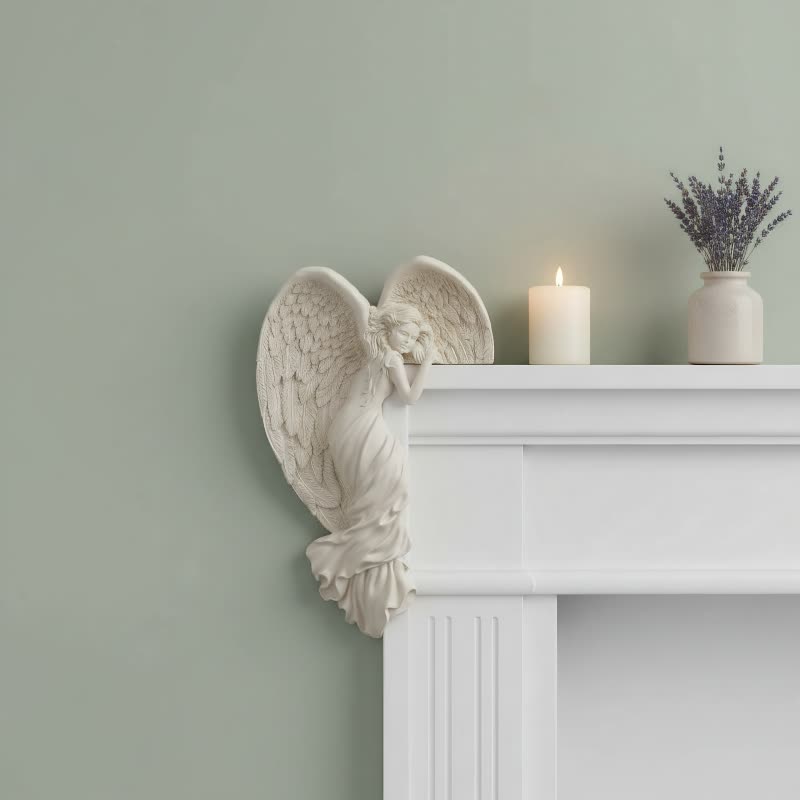 Oriana Deurdecoratie - Hars Engelenvleugels, Compact Ontwerp 4