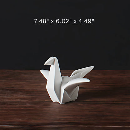 Oriana Vogelstandbeeld - Hoogwaardig Keramiek, Minimalistisch Design 0