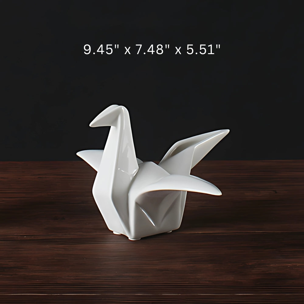 Oriana Vogelstandbeeld - Hoogwaardig Keramiek, Minimalistisch Design 2