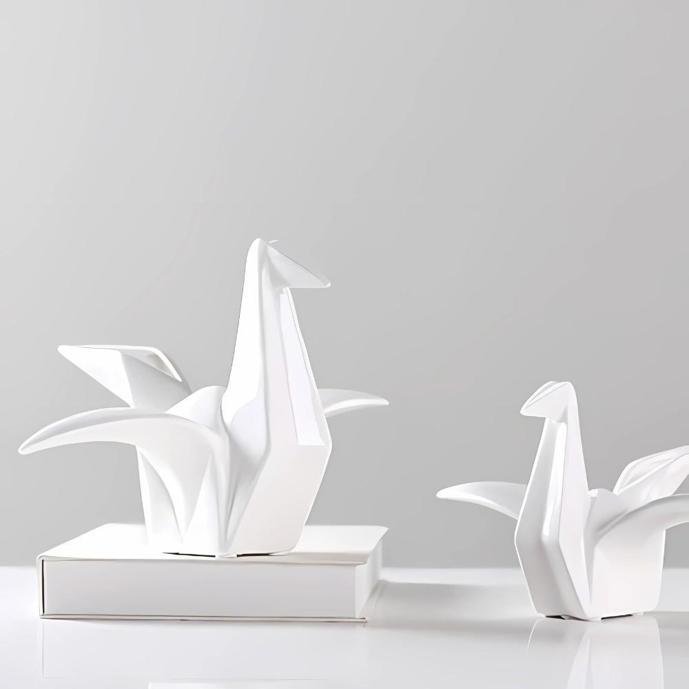 Oriana Vogelstandbeeld - Hoogwaardig Keramiek, Minimalistisch Design 4