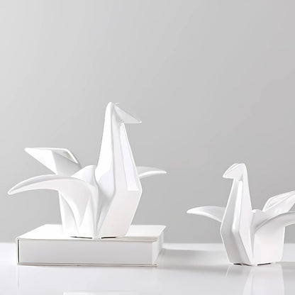 Oriana Vogelstandbeeld - Hoogwaardig Keramiek, Minimalistisch Design 4