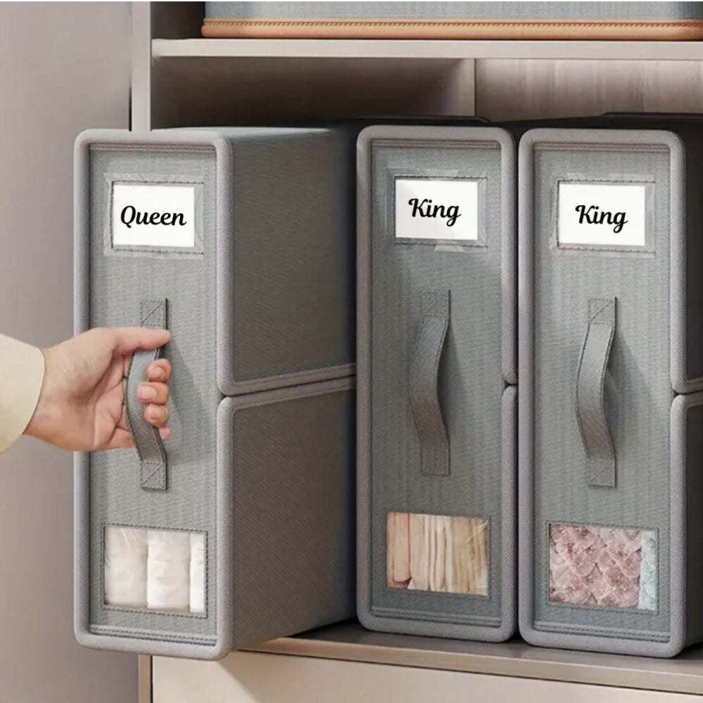 Orion Beddengoed Organizer - Opvouwbaar, Ruimtebesparend Textiel 3