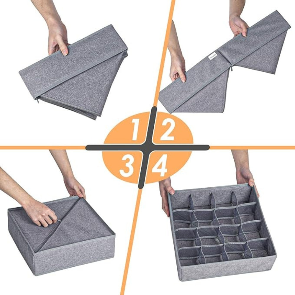 Orion Kleding Organizer - Opvouwbaar, 24 Compartimenten 6