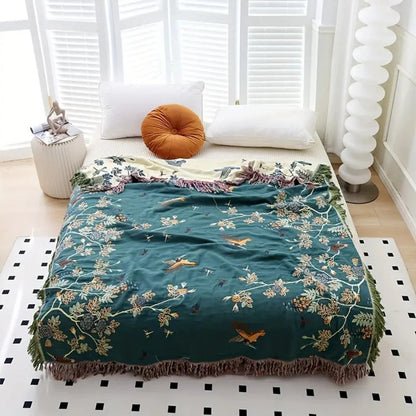 Orion Multi-Layer Deken - 100% Katoen, Jacquard Design 0