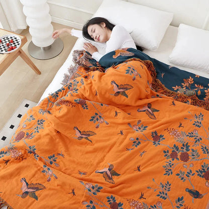 Orion Multi-Layer Deken - 100% Katoen, Jacquard Design 2
