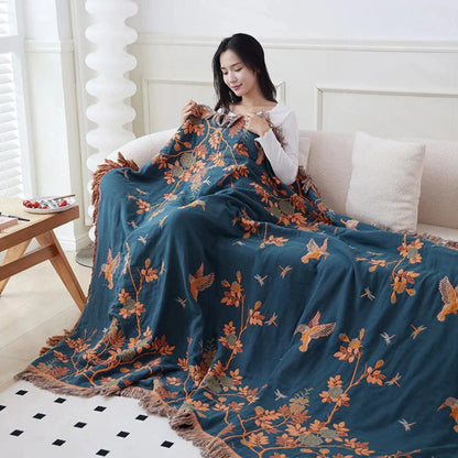 Orion Multi-Layer Deken - 100% Katoen, Jacquard Design 6