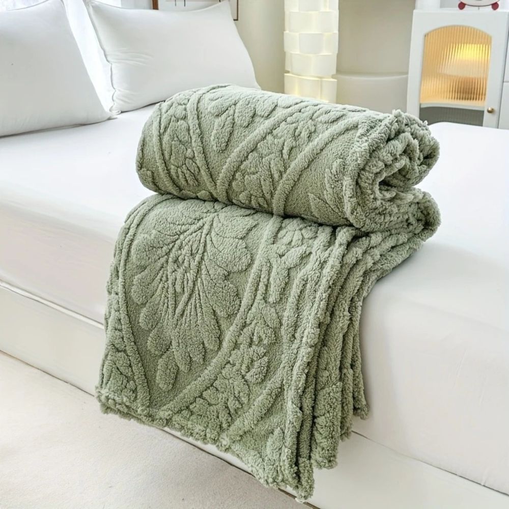 Parlane Fleece Deken - Geweven Microvezel, Klassiek Frans Design 0
