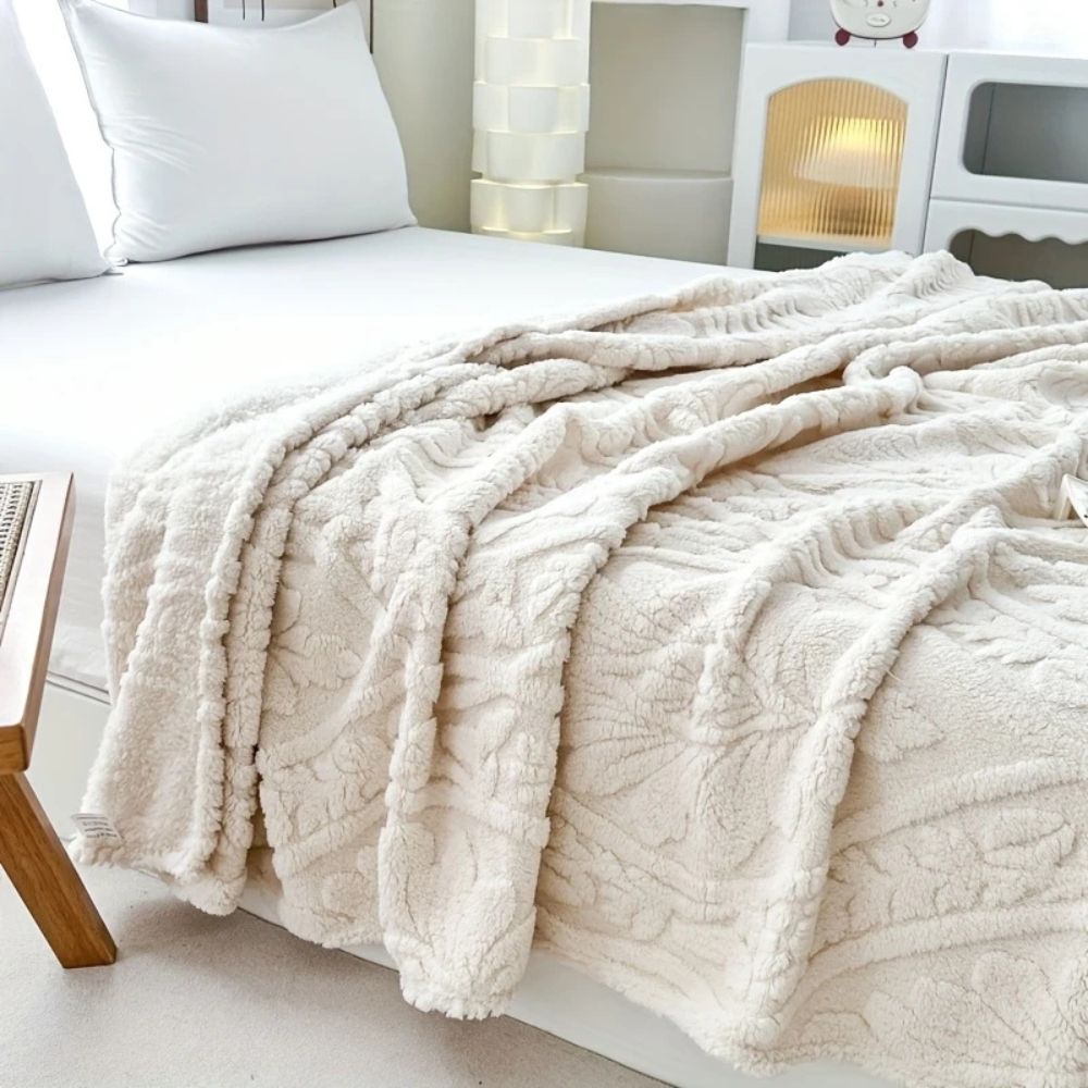 Parlane Fleece Deken - Geweven Microvezel, Klassiek Frans Design 3