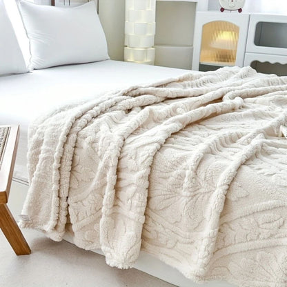 Parlane Fleece Deken - Geweven Microvezel, Klassiek Frans Design 3