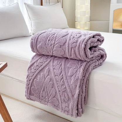 Parlane Fleece Deken - Geweven Microvezel, Klassiek Frans Design 5