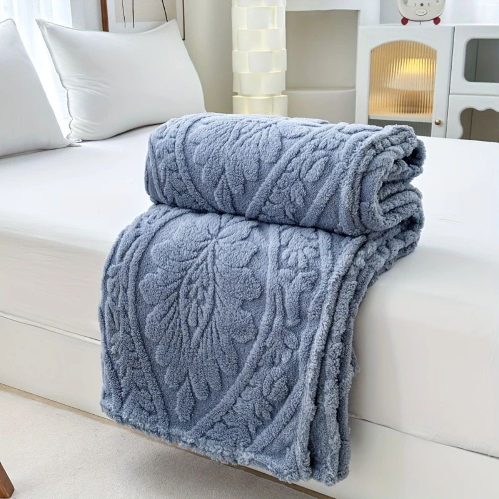 Parlane Fleece Deken - Geweven Microvezel, Klassiek Frans Design 6