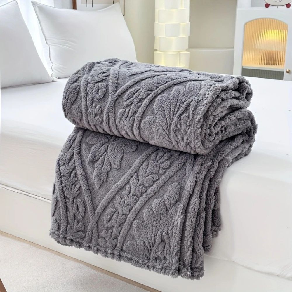 Parlane Fleece Deken - Geweven Microvezel, Klassiek Frans Design 7