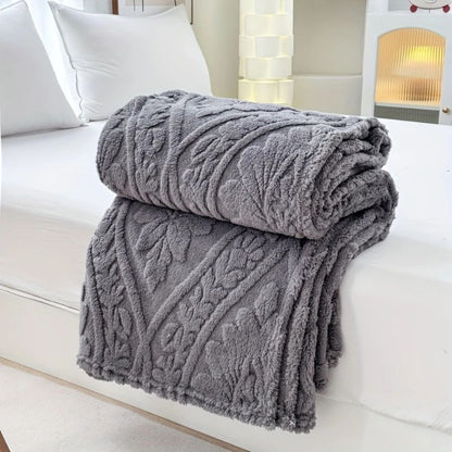 Parlane Fleece Deken - Geweven Microvezel, Klassiek Frans Design 7