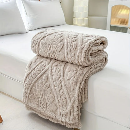 Parlane Fleece Deken - Geweven Microvezel, Klassiek Frans Design 8