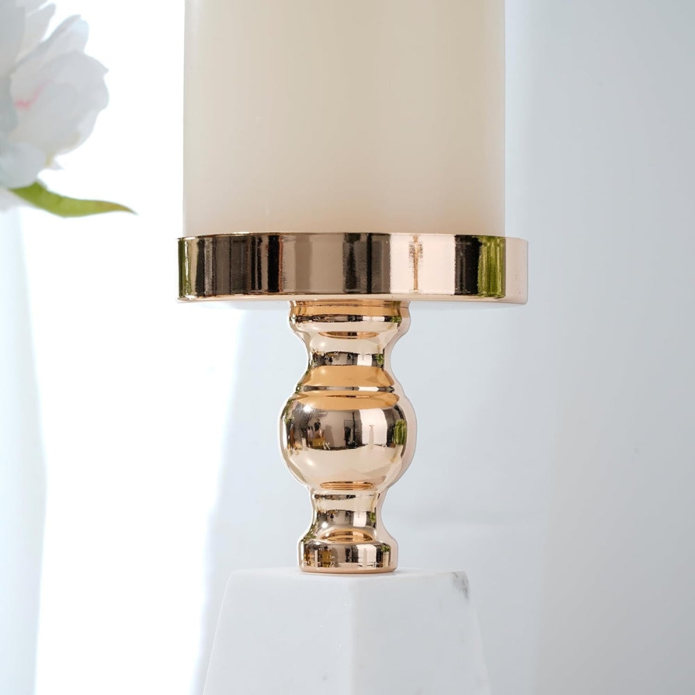 Pavo Kaarsenhouder - Marmer met Goudaccent, Modern Design 8