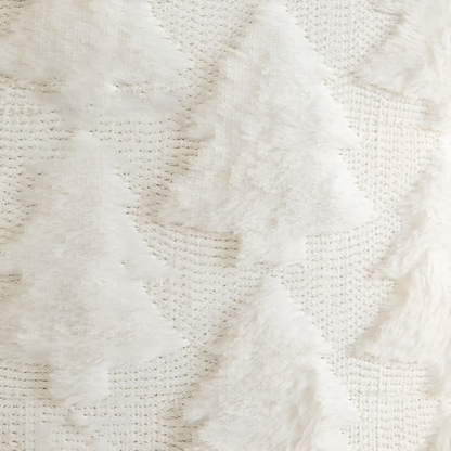 Pavo Kussenslopen - Pluche, Kerstboom Design, Zacht Comfort 5