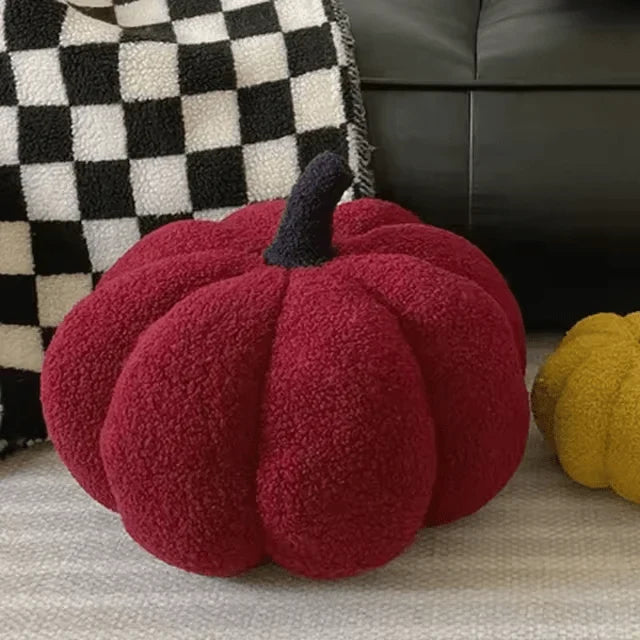 Pavo Sierkussen - Zacht Pluche, Pompoenvorm 20 cm Diameter 3