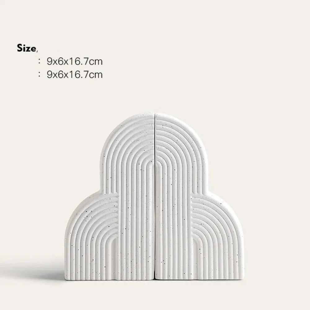 Petrus Boekensteunen - Keramisch, Scandinavisch Design, Set van 2 0