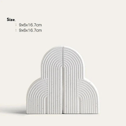 Petrus Boekensteunen - Keramisch, Scandinavisch Design, Set van 2 0