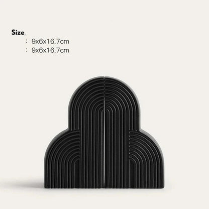 Petrus Boekensteunen - Keramisch, Scandinavisch Design, Set van 2 3