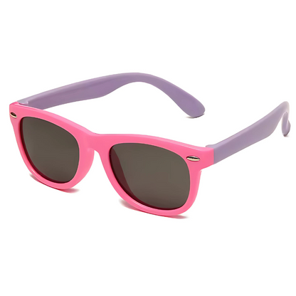 ZoomShadz™ – Flexibele Zonnebril met UV-Bescherming – Kinderzonnebril met Autocase