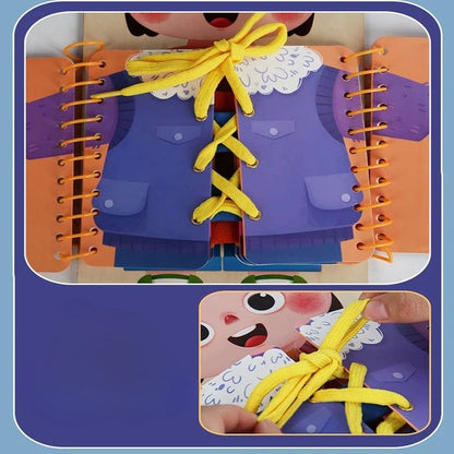 DressyBoard™ – Montessori aankleedplank voor kinderen - BusyBoard