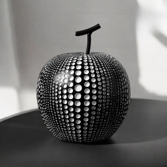 Pola Apple Sculpture - Duurzame Hars, Modern Design 0